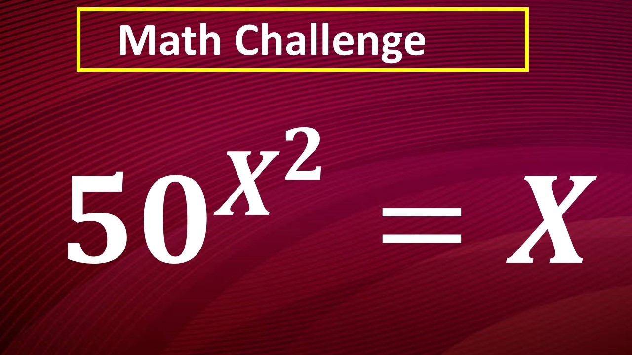 Can You Solve This Tricky  Higher Level Mathematics ? | Try Your Best