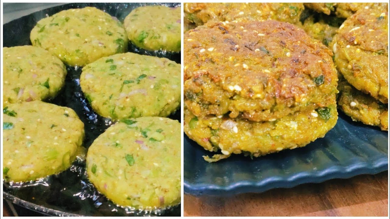 Veg Hara bhara kabab recipe 😋 10 मिनट बनाएं यह  कम तेल का नाश्ता khusha's kitchen ( Ramzan special)