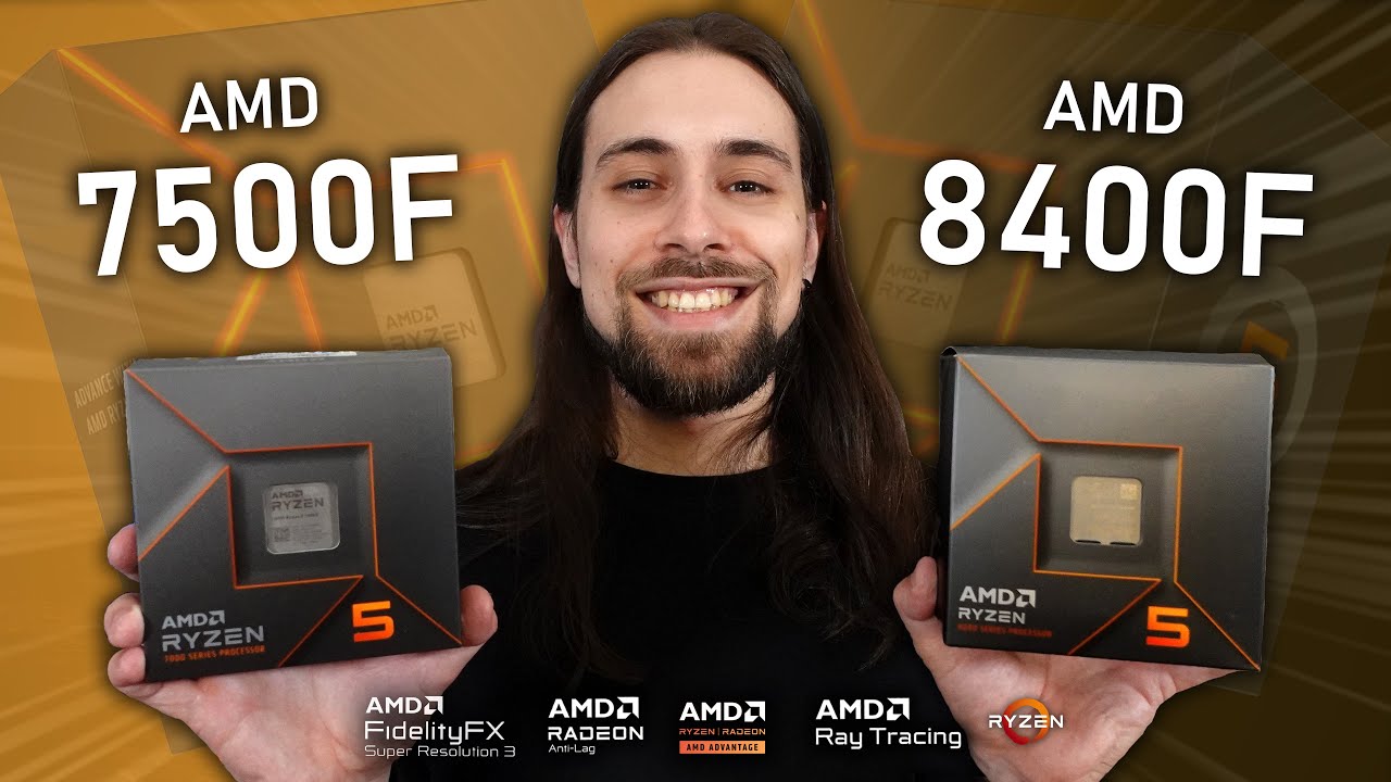 R5 5600X против R5 7500F против R5 8400F — производительность и игровые тесты