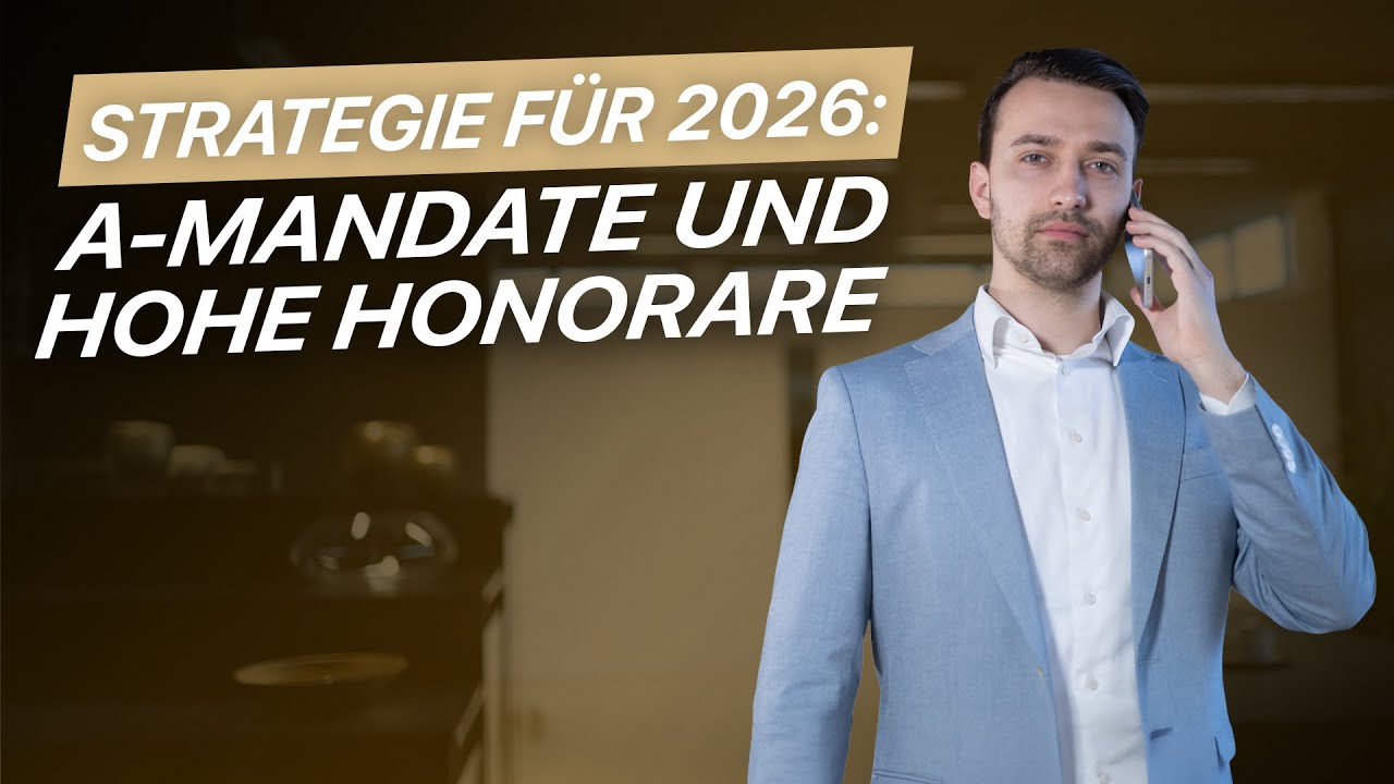 So gewinnen Steuerberater 2026 Mandanten, die hohe Honorare bezahlen!