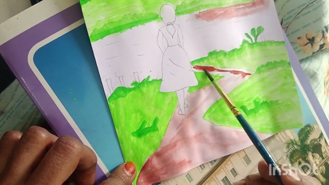 Nature drawing 🌿🏞️