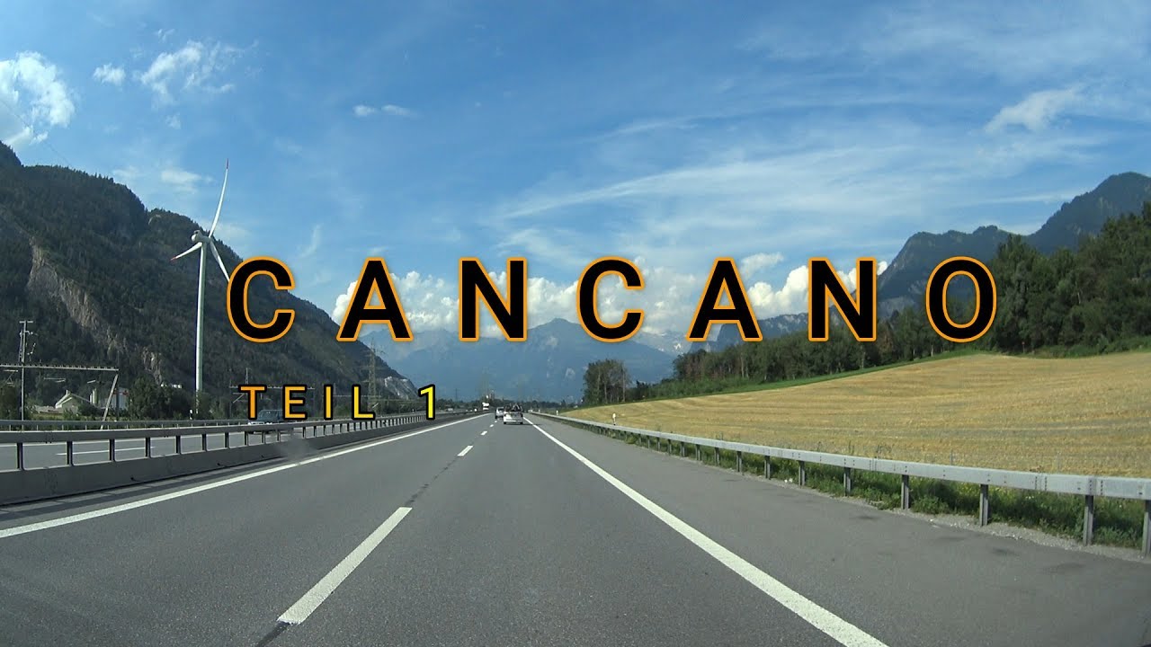 CANCANO Teil 1 - Anfahrt über Flüela und Ofenpassstrasse