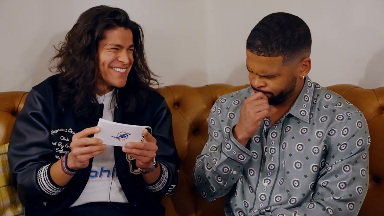 Kola Bokinni & Cristo Fernández Take American Football Quiz | Miami Dolphins