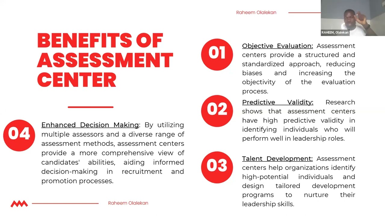 Using Assessment Centres for Leadership Development and Recruitment