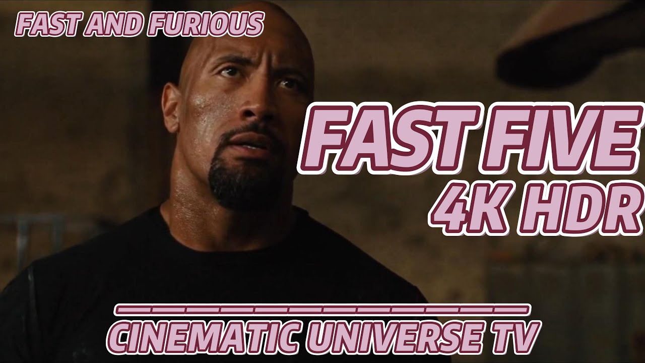 FAST FIVE : Agent Hobbs decides to help Toretto  -  4K  HDR  I  #14
