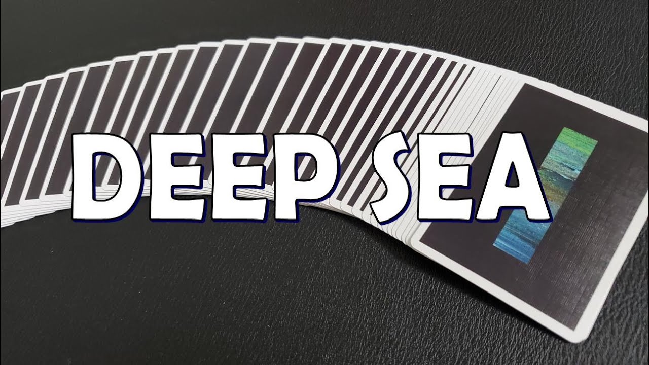 Deck Review - Materia Deep Sea Cardistry Cards by Cardistry Touch