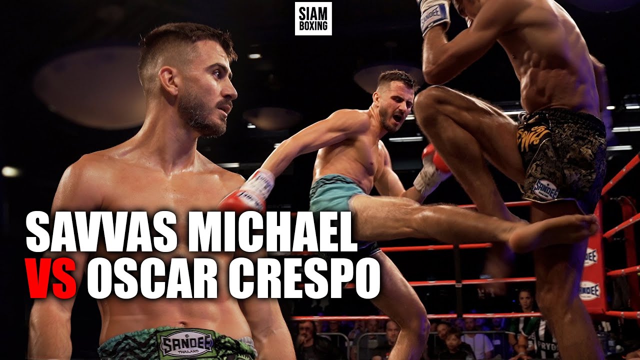 Savvas Michael vs Oscar Crespo | SuperShowDown Fight Highlight | SIAM BOXING ไมเคิล ซาวาส