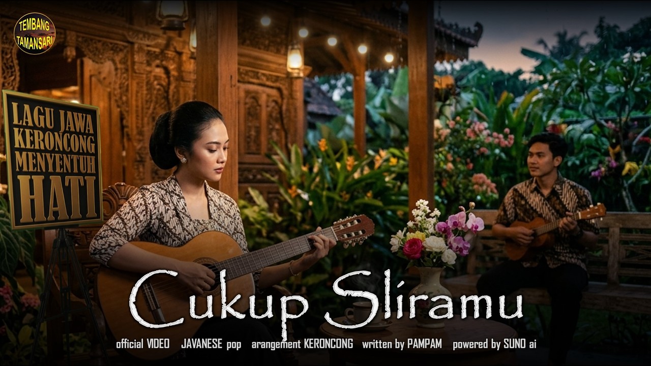 Tembang Tersyahdu 🥺| CUKUP SLIRAMU | Tembang Tamansari | Keroncong Jawa Menyentuh Hati