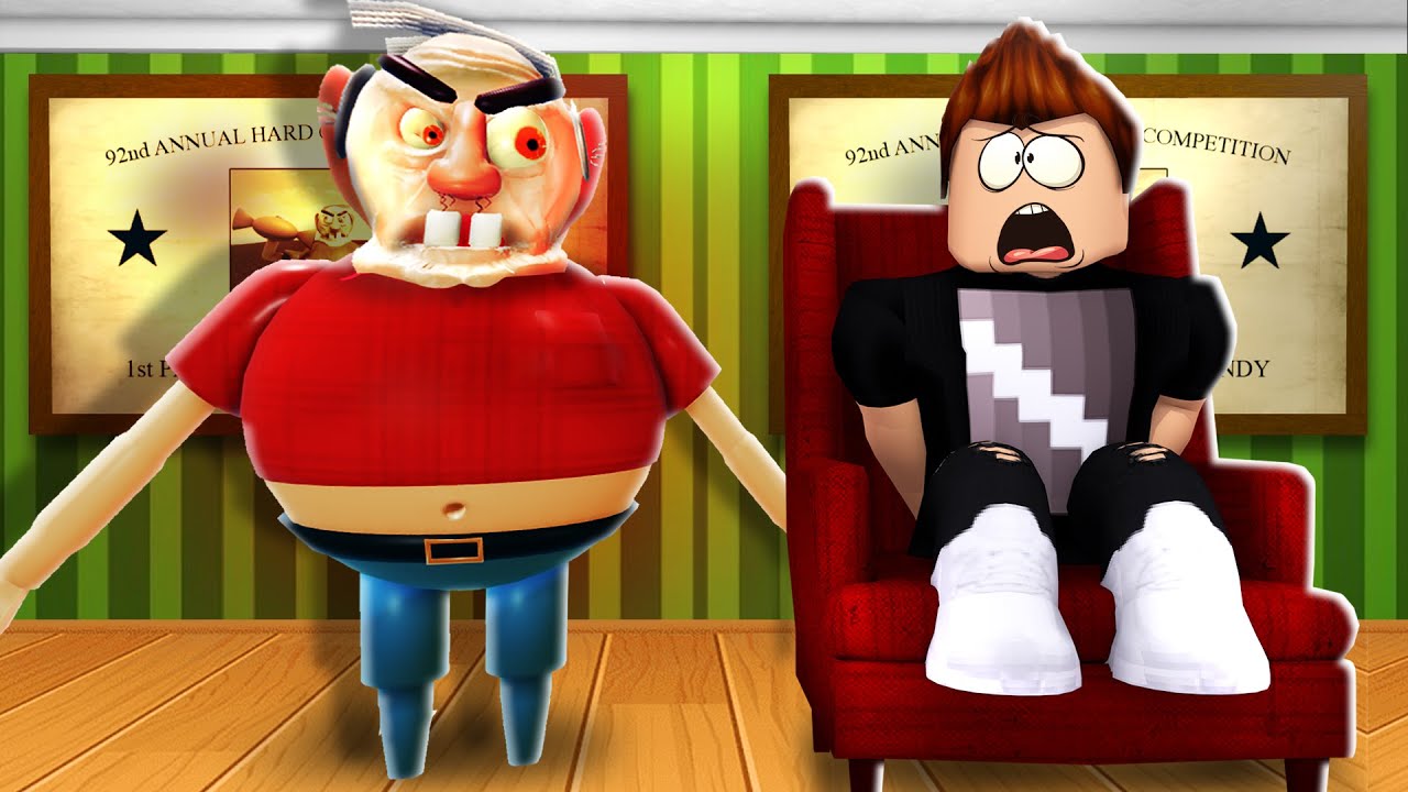 TEN DZIADEK JEST BARDZO ZŁY w ROBLOX!