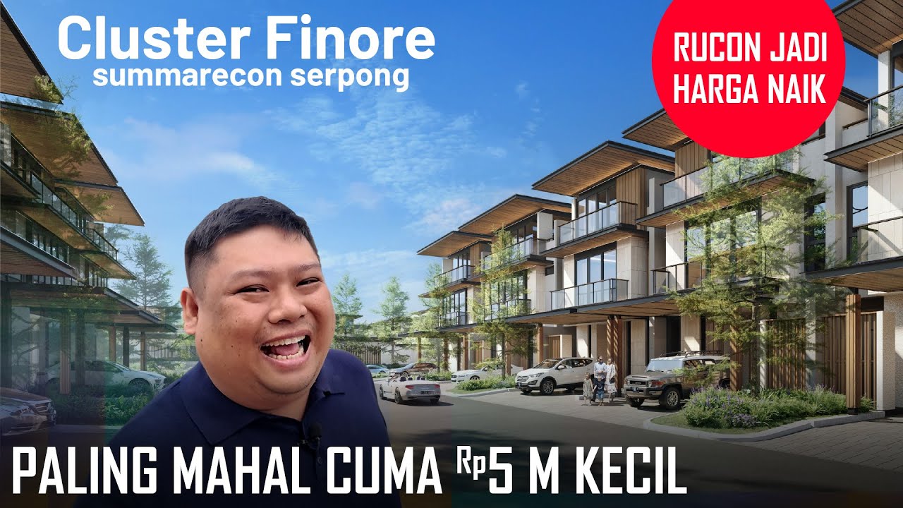 From Finland to Serpong | Cluster Finore Summarecon Serpong, Rumah Mewah 3 Lantai Lokasi Premium