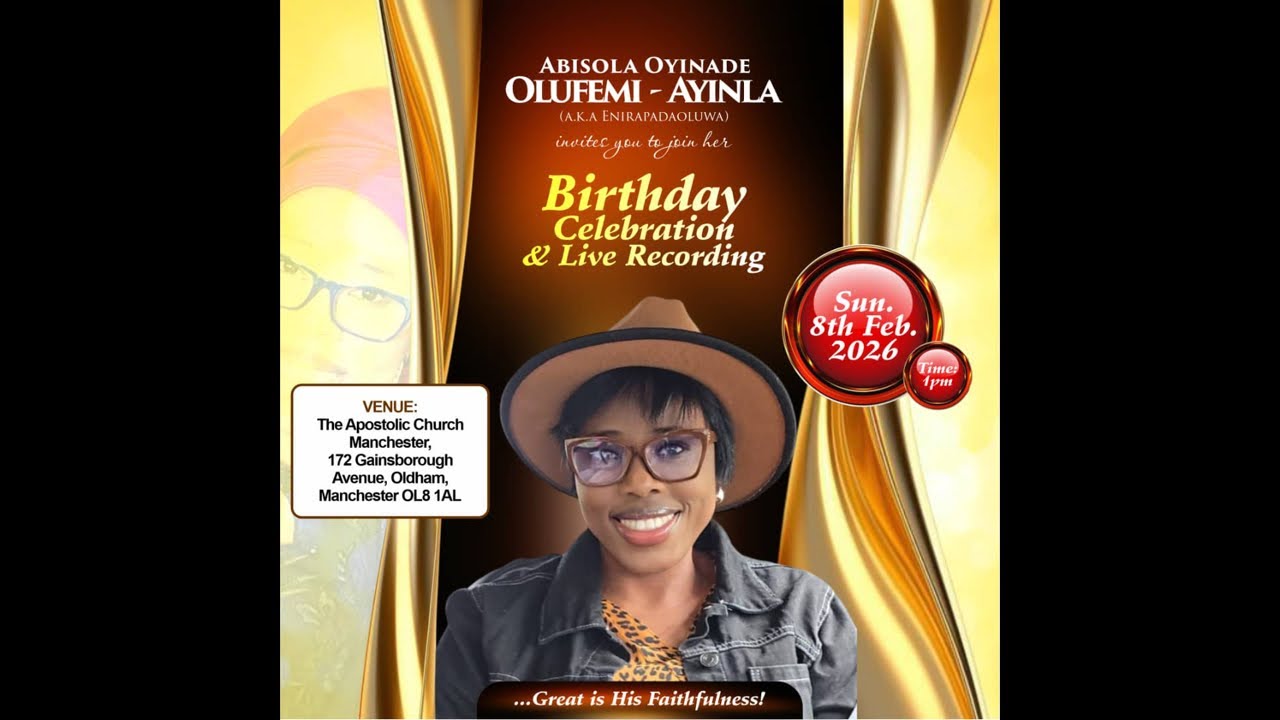 40TH BIRTHDAY - ABISOLA OYINADE OLUFEMI - AYINLA