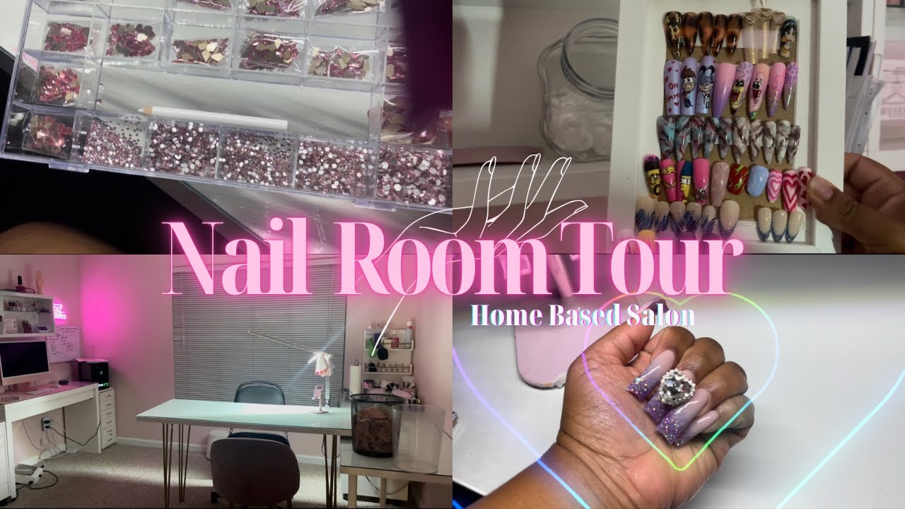 Nail Room Tour 2023 | Home Based Salon Edition