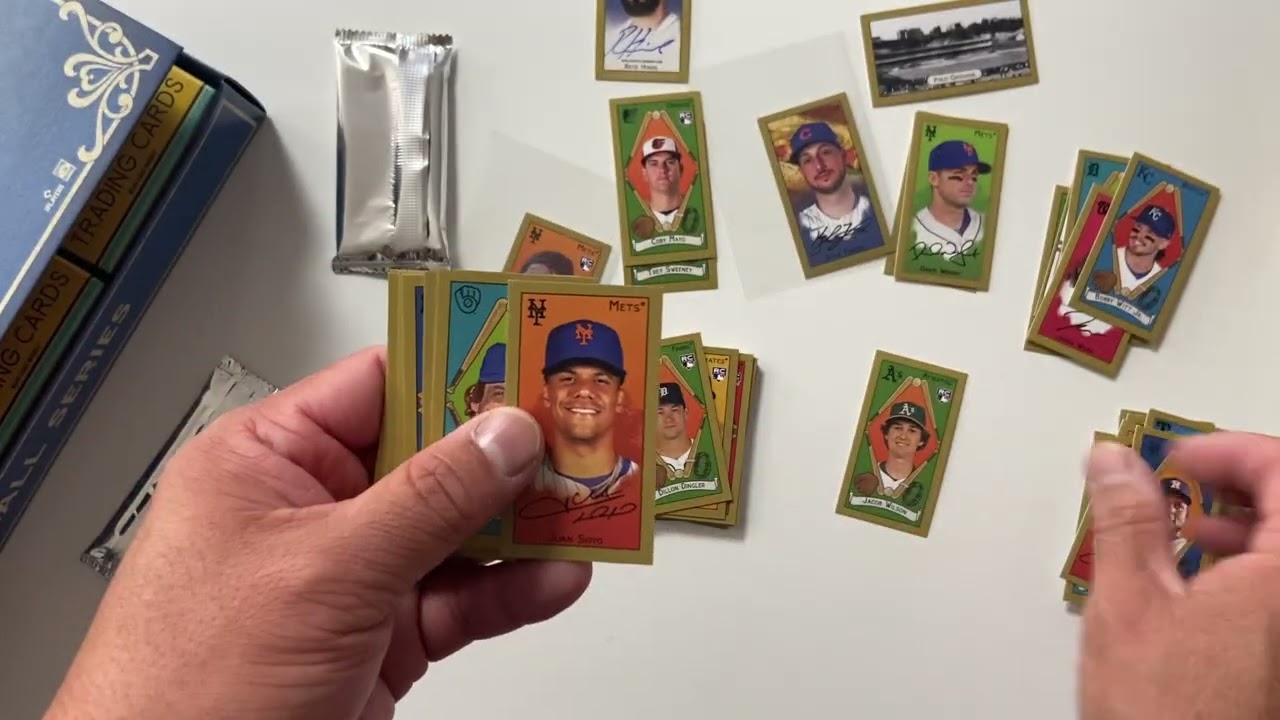 Бейсбольный мяч Topps T205, коробка из 4 коробок, 2 шт.: Часть 5. Наконец-то SSP!!