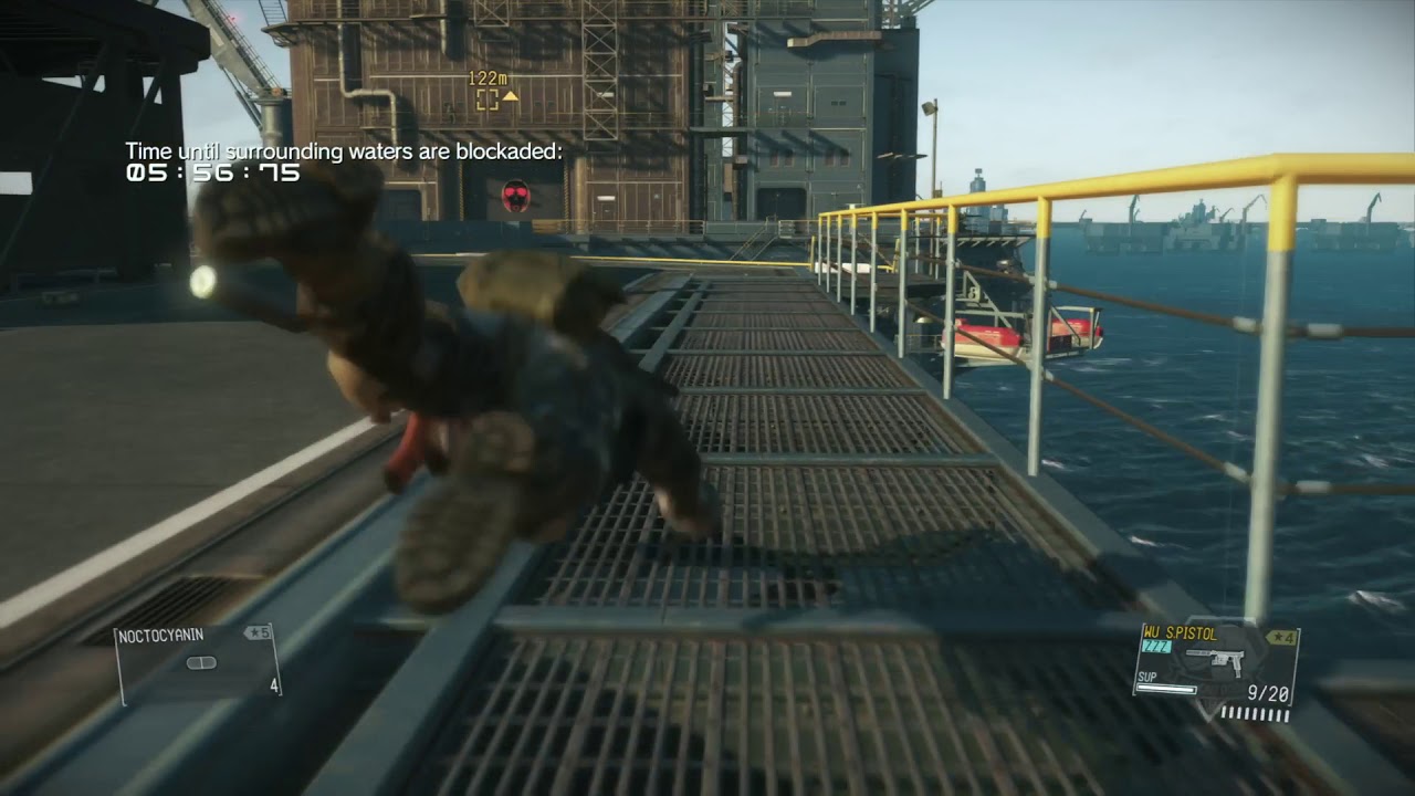 MGS5 extreme  ghost  fob infiltration lvl74 R&D platform - No kill run
