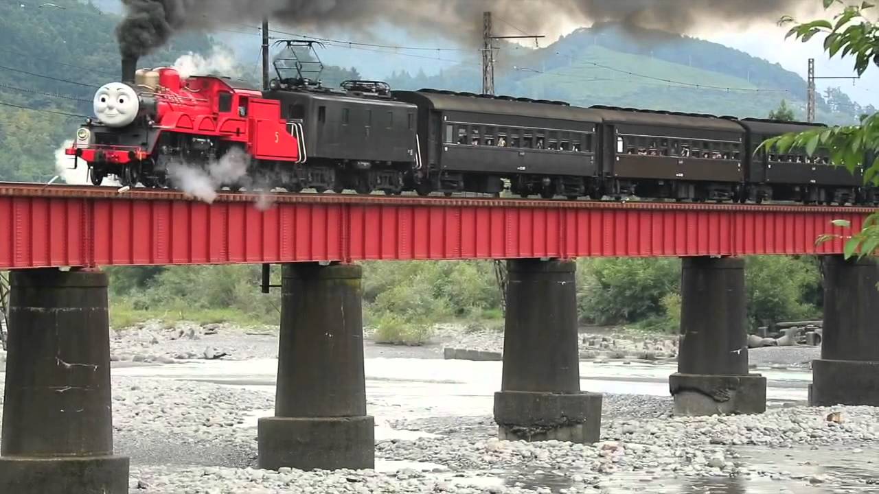 大井川鐵道2015夏(James,Thomas family in Japan)