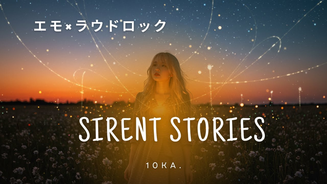 Silent Stories — 10ka. // 静寂に息づく絆を描いたラウドロック【オリジナル曲】