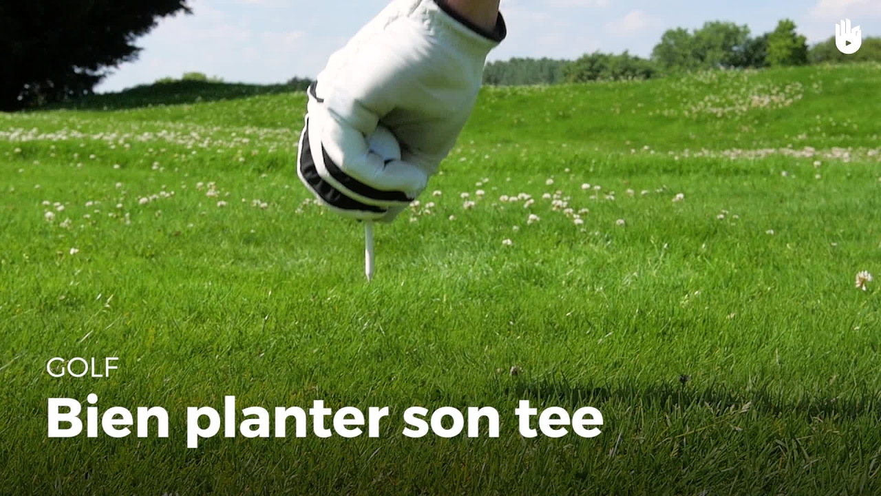 Apprendre &agrave; bien planter son tee | Golf