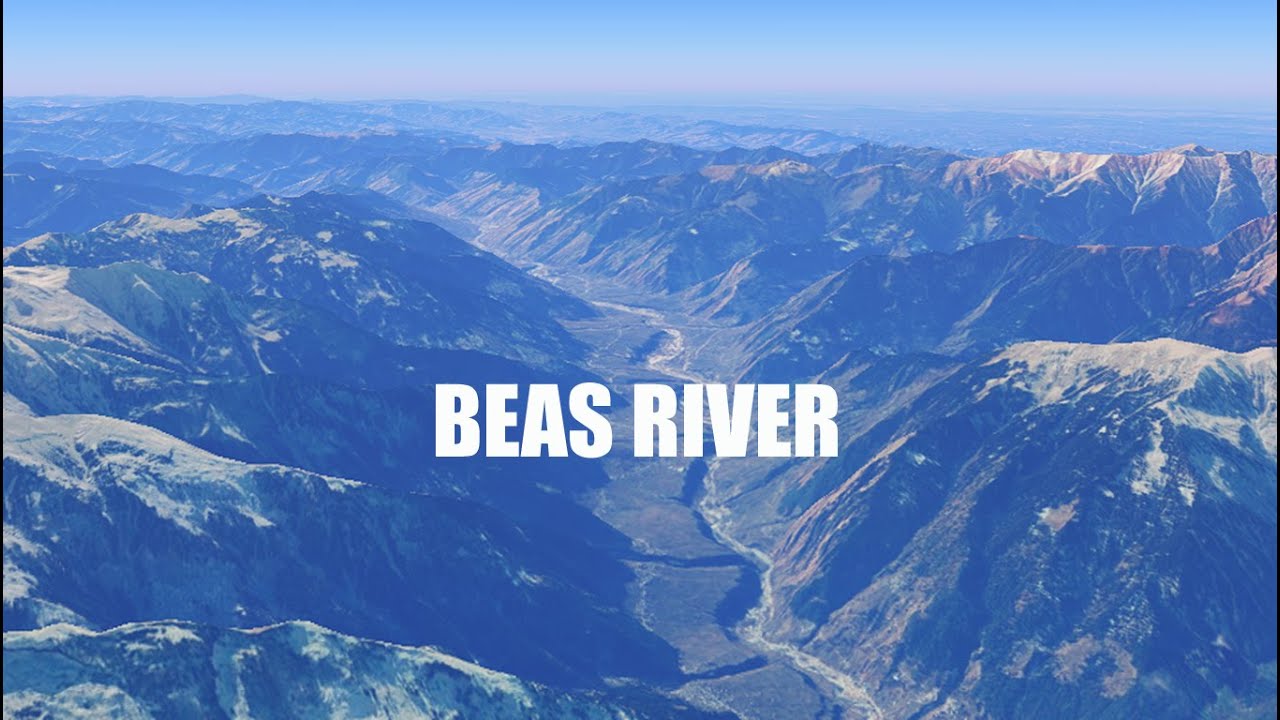 Beas River aerial journey