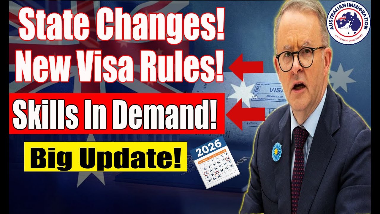 Australia PR 2026: New Skills in Demand Visa Rules & State Nomination Changes Fully Explained