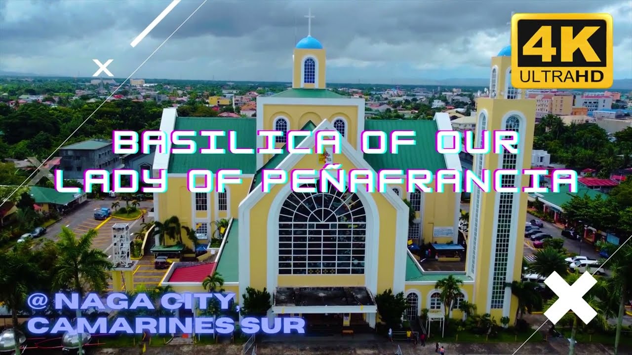 BASILICA OF OUR LADY OF PEÑAFRANCIA | NAGA, CITY | CAMARINES SUR | 4K - DJI MINI 2