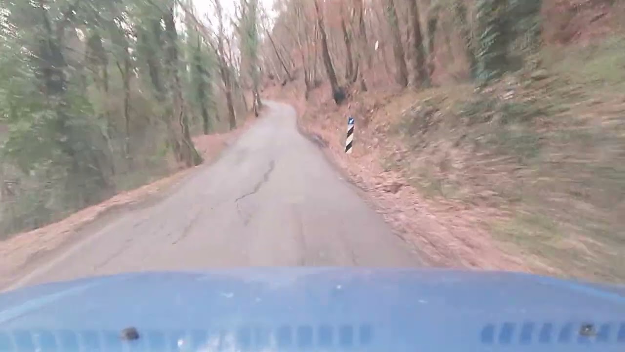 Percorrendo via Colognolese direzione Pontassieve con il mio Suzuki Jimny 4x4 