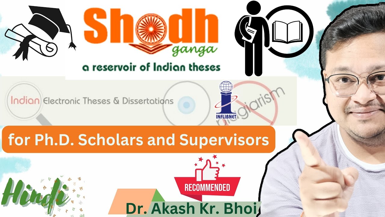 Shodhganga for PhD Scholars and Researchers || Resources for PhD Scholars || Hindi || 2024