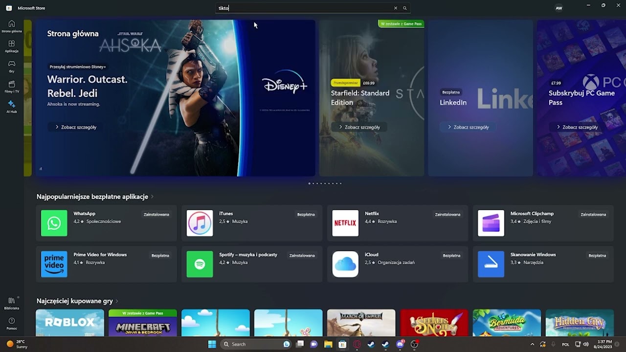 Как установить TikTok на Windows ПК