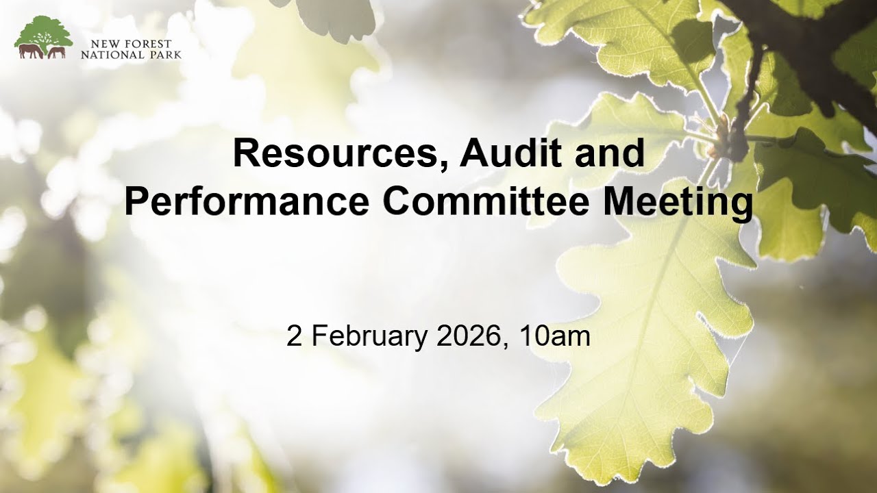 Resources, Audit and Performance Committee Meeting 2 February 2026