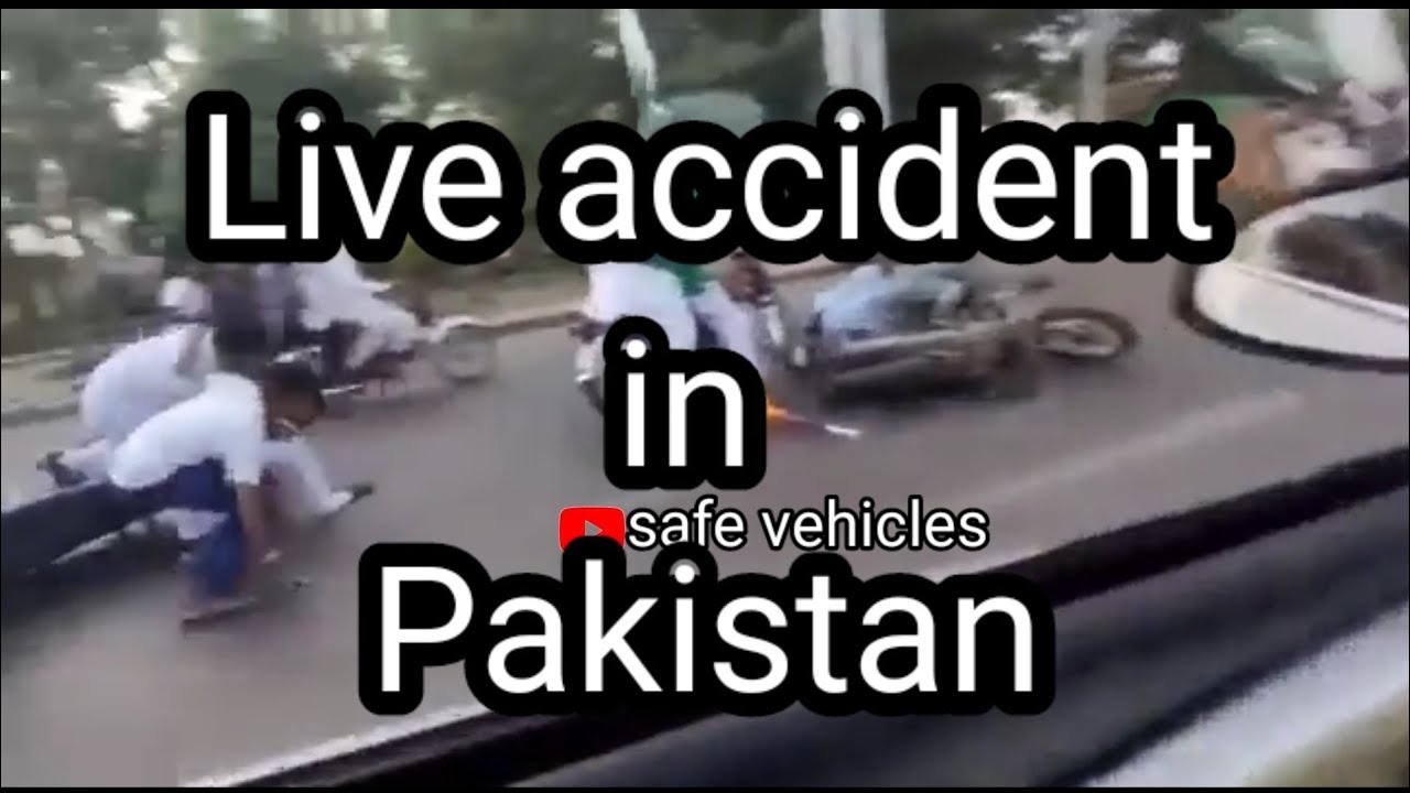 Bikes accident in Pakistan cought on camera | drive/ride carefully | safe vehicles |