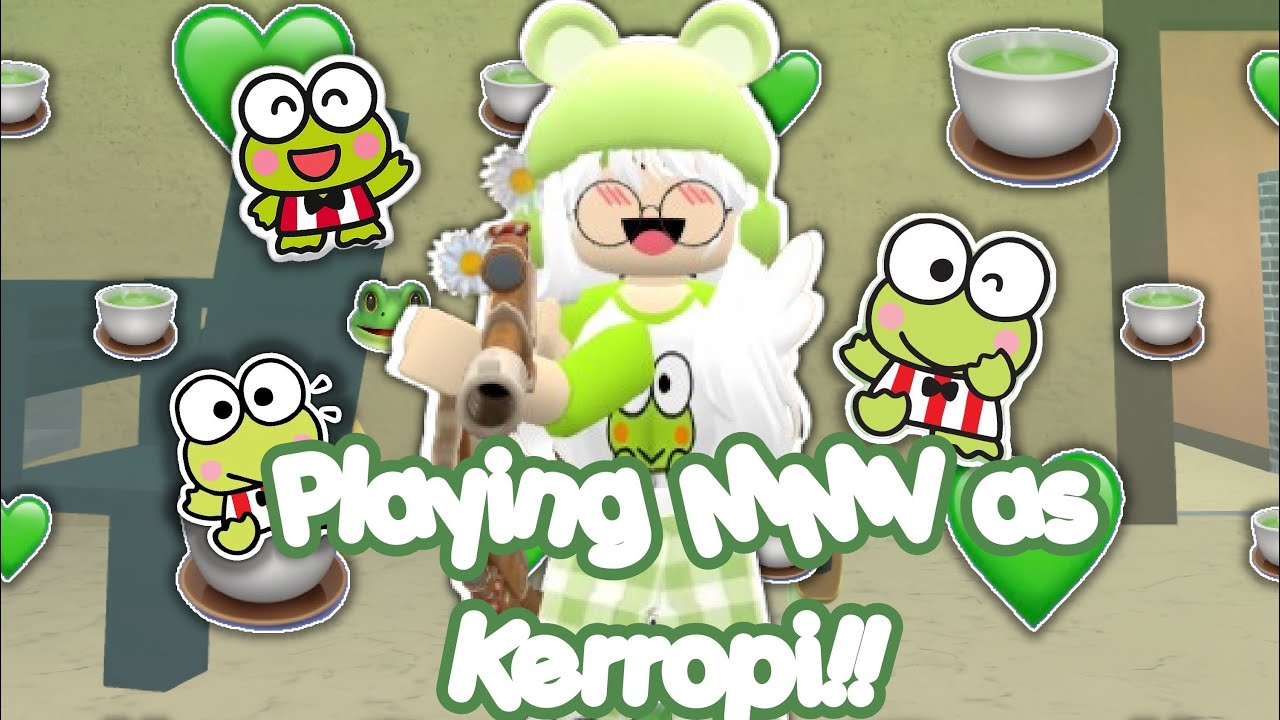 INNOCENT/HERO MONTAGE AS KERROPI!! (Murder mystery V) *BEATING SPAM JUMPERS* #viral #fyp #mm2 #mmv