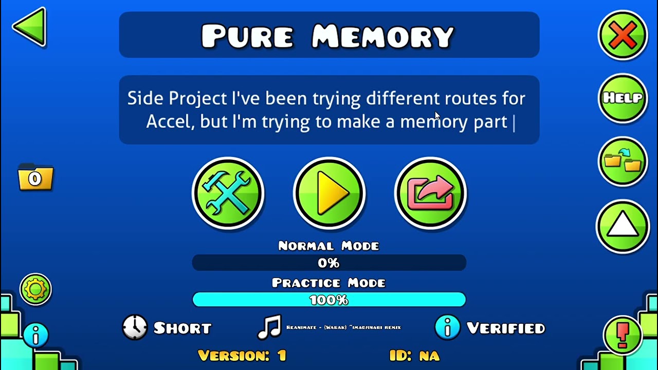 Pure Memory Layout by Me [GD]