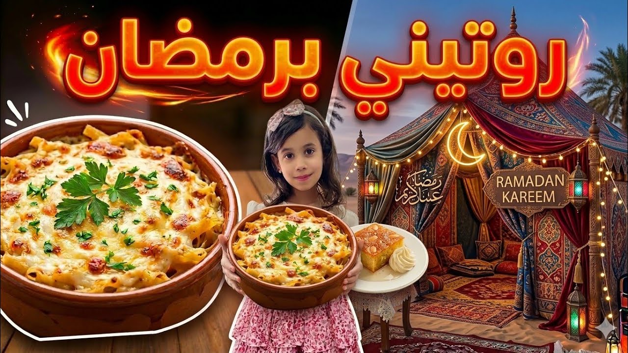 روتيني الرمضاني الكامل: سر غيابي الطويل 📱 وألذ بسبوسة مرملة ✨