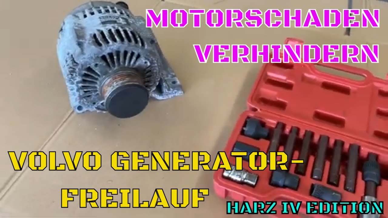 Volvo V40 V50 S40 V70 XC90 S60 S80 S90 Generatorfreilauf Lichtmaschine Freilauf