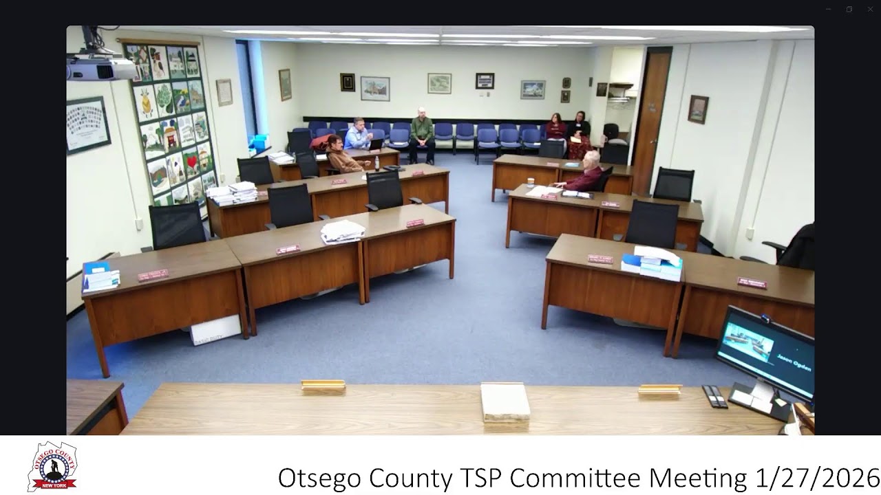 Otsego County TSP Committee Meeting 1/27/2026