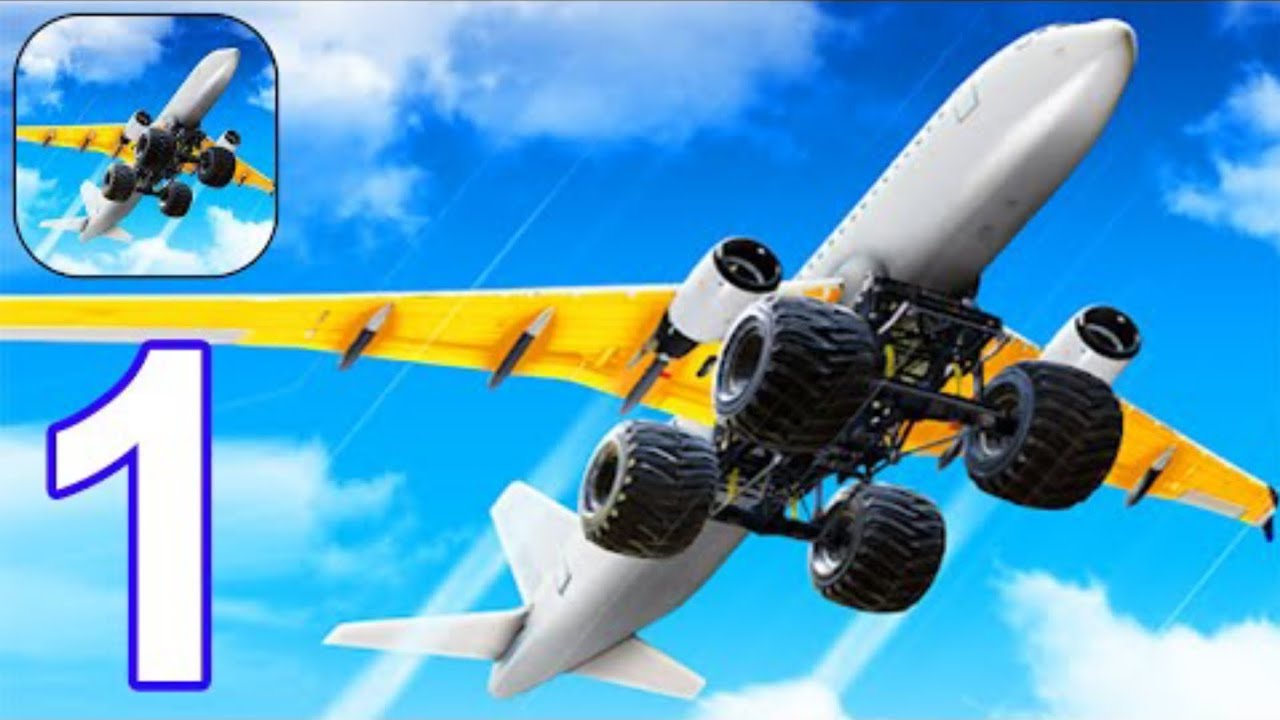 Crazy Plane Landing - Android Gameplay #1 - Levels1-4 (Android, IOS) - #kingandroidgames.
