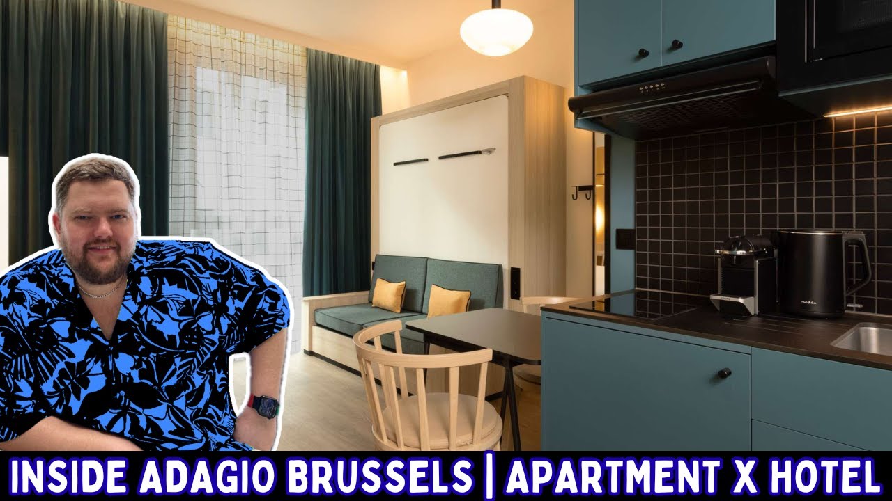 Апарт-отель Adagio Access Brussels Airport 🇧🇪 | Обзор номера, бесплатный трансфер и завтрак