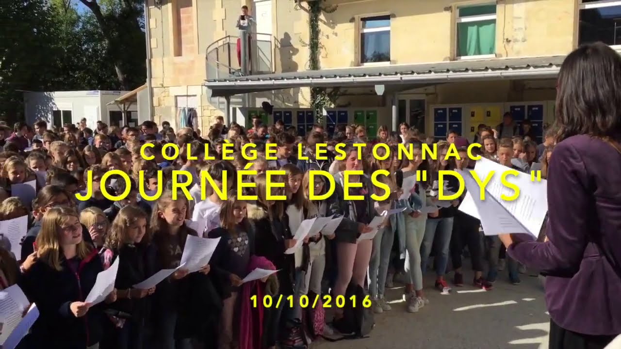 JOURNÉE DES DYS - COLLÈGE LESTONNAC