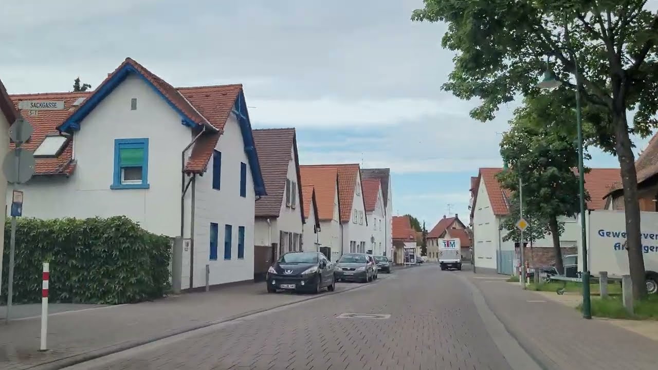 Drive to Chill in Germany - Darmstadt to Darmstadt-Wixhausen to GSI and Fair | #viral #vlog #travel
