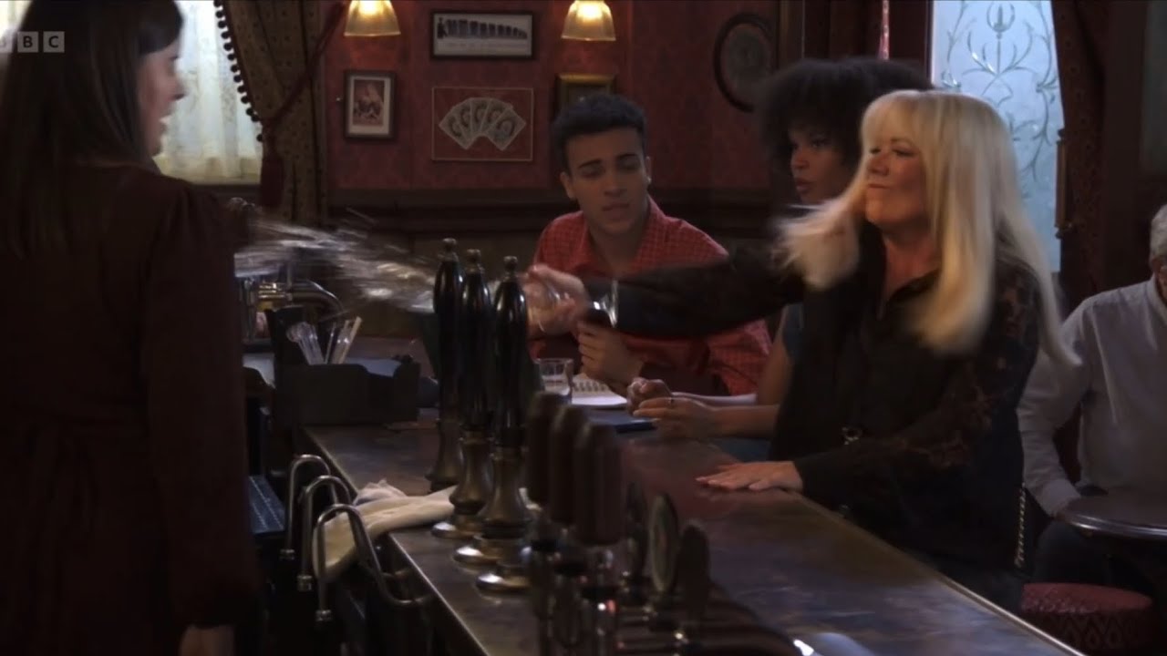 EastEnders - Sharon Watts Throws A Drink At Zoe Slater (13th July 2026)