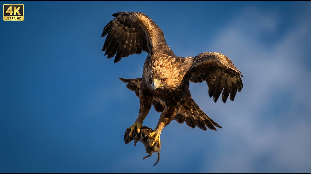 Masters Of The Alpine Skies: The Golden Eagle And The Aerial Predators | Animal Documentary