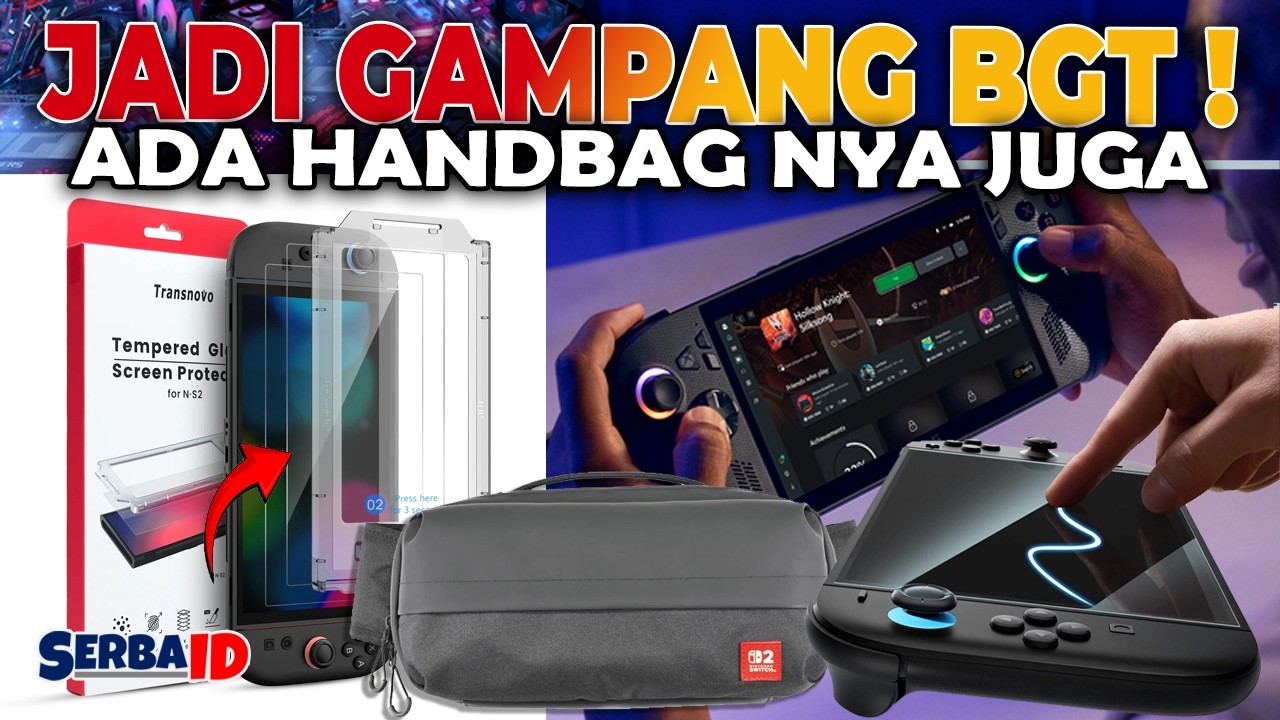 Unboxing Aksesoris Nintendo Switch 2 Terbaru Paket Lengkap #nintendoswitch2