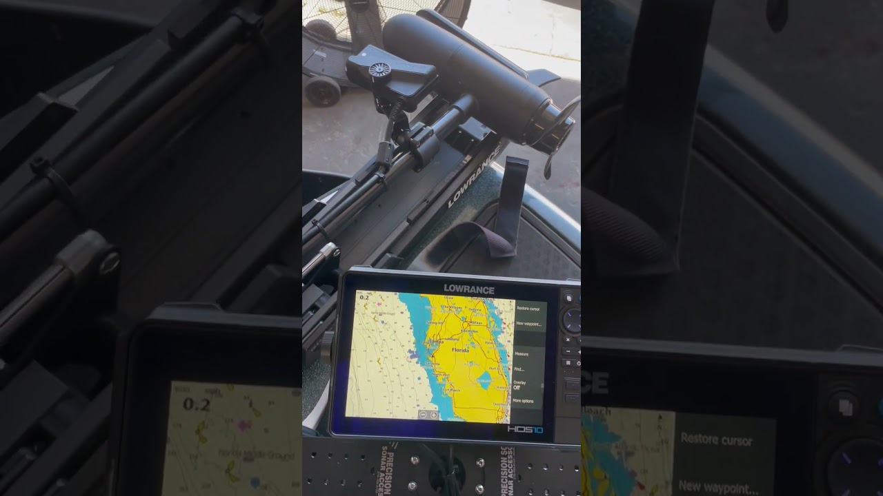 Completed Lowrance custom installation - All Captains Mobile Marine Services 941-773-3513