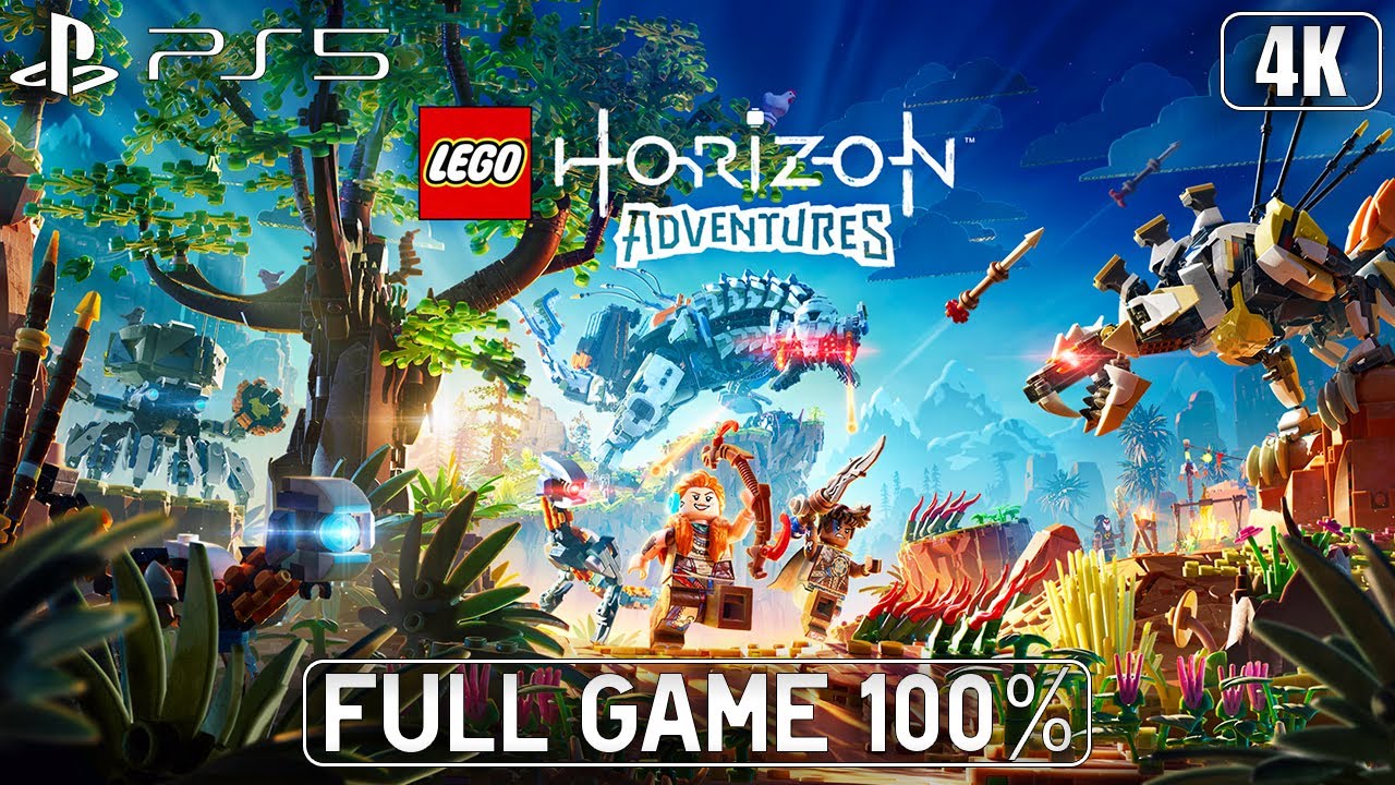 LEGO Horizon Adventures PS5 - Full Game 100% Longplay Walkthrough 4K 60FPS