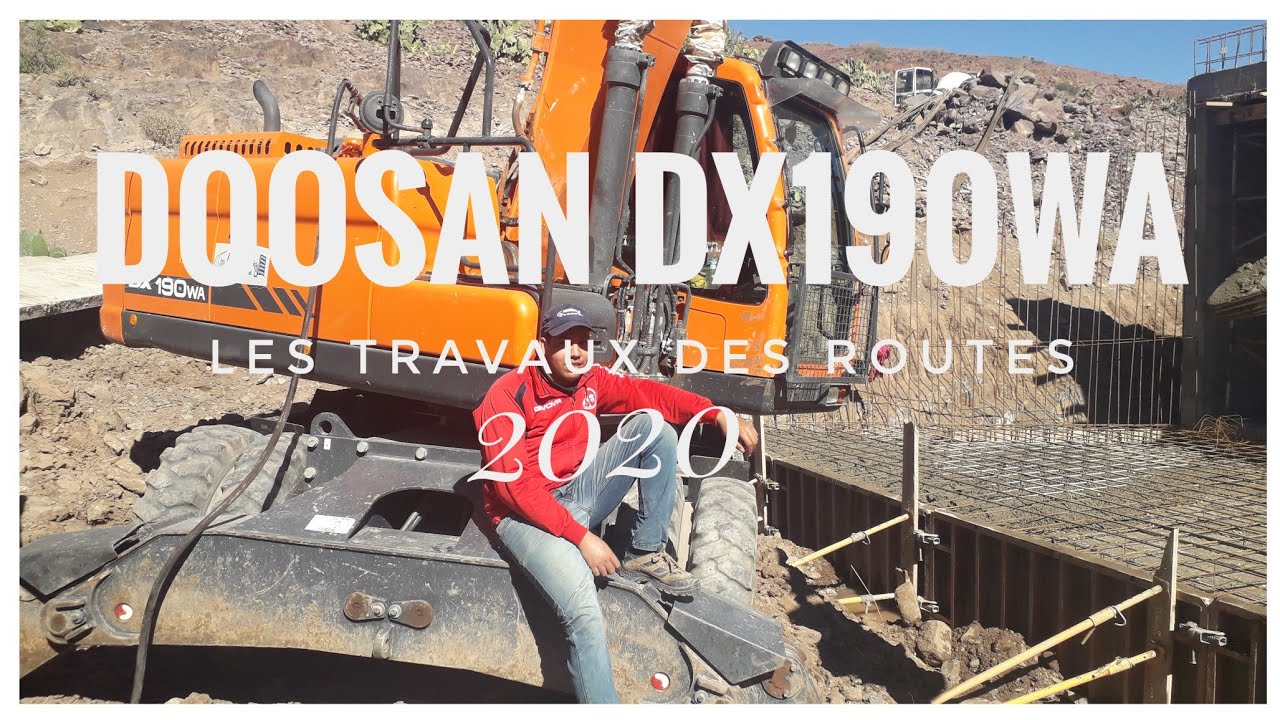 Timelapse Photographer from work Doosan dx 190 wa