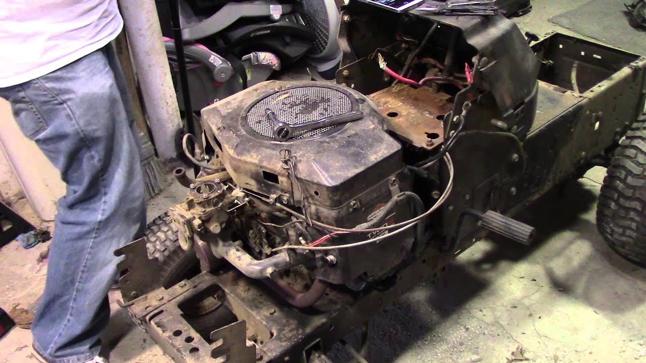 Craftsmen Tractor to Go Kart Conversion - Part 2