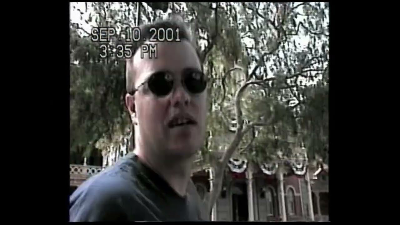 Disneyland visit immediately before and after 9-11