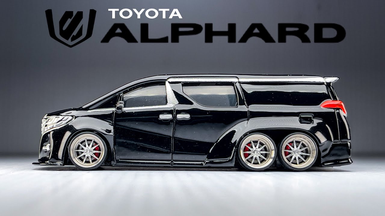 Luxurious Clean Toyota Alphard 6 Wheeler Tomica Custom