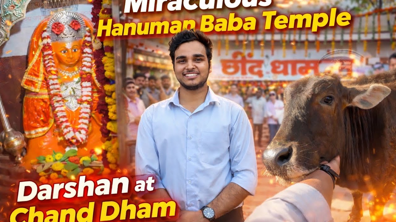 Miraculous Hanuman Baba Temple | Chand Dham Darshan 🙏 | Powerful Spiritual Vlog