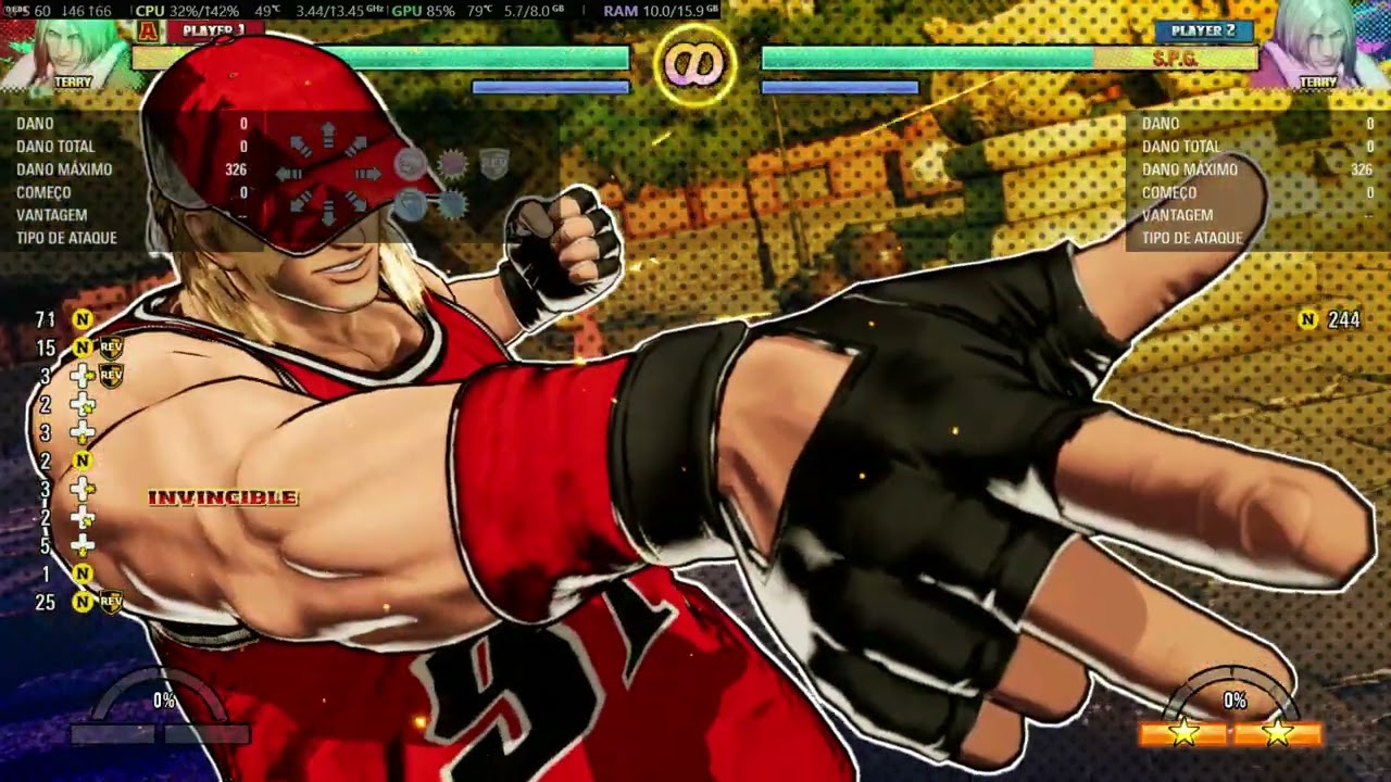 FATAL FURY City of the Wolves -TERRY SKIN 3 E (SF6)PLUS+
