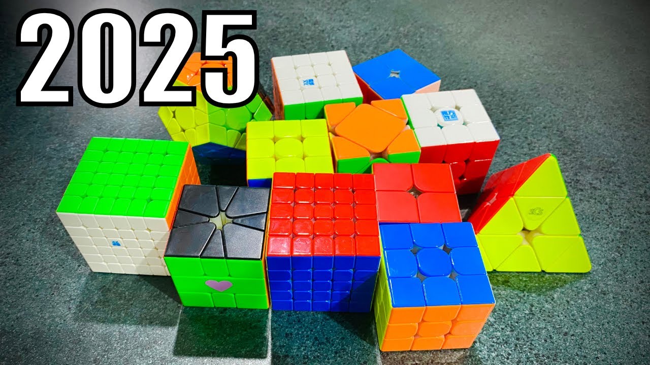 My Main Speedcubes AND Goals for 2025!